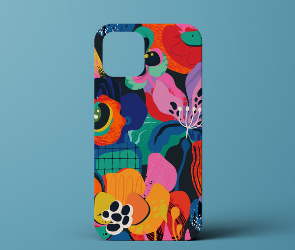 Abstract Floral Phone Case