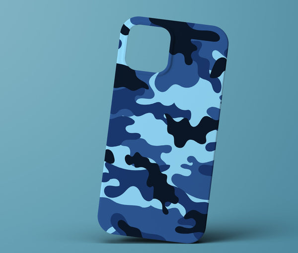 Blue camo phonecase