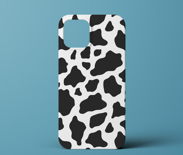 Cow print phone case