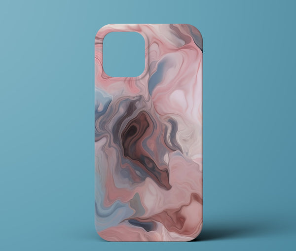 Pink marble phone case