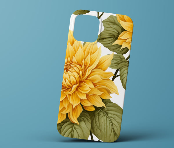 Yellow flower phonecase