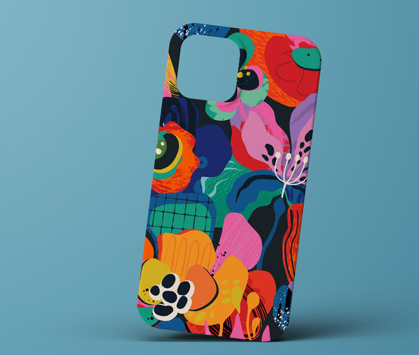 Abstract Floral PhoneCase