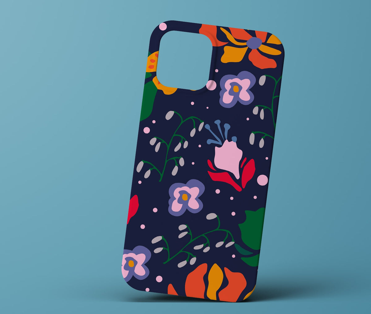 Abstract floral phonecase