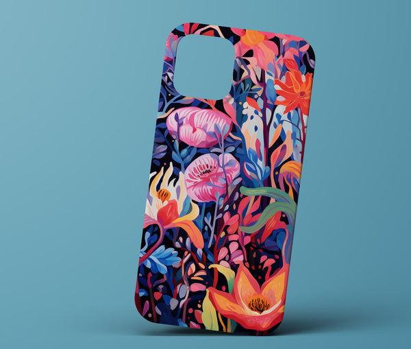 Abstract Floral Phonecase