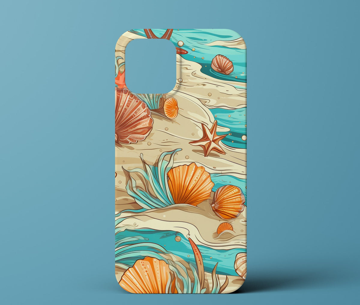 Beach and Seashell Phone Case
