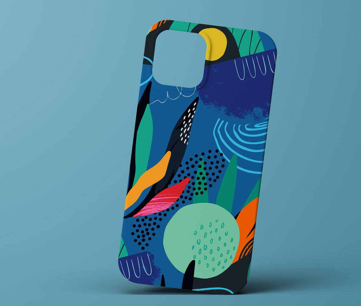 Blue Abstract PhoneCase