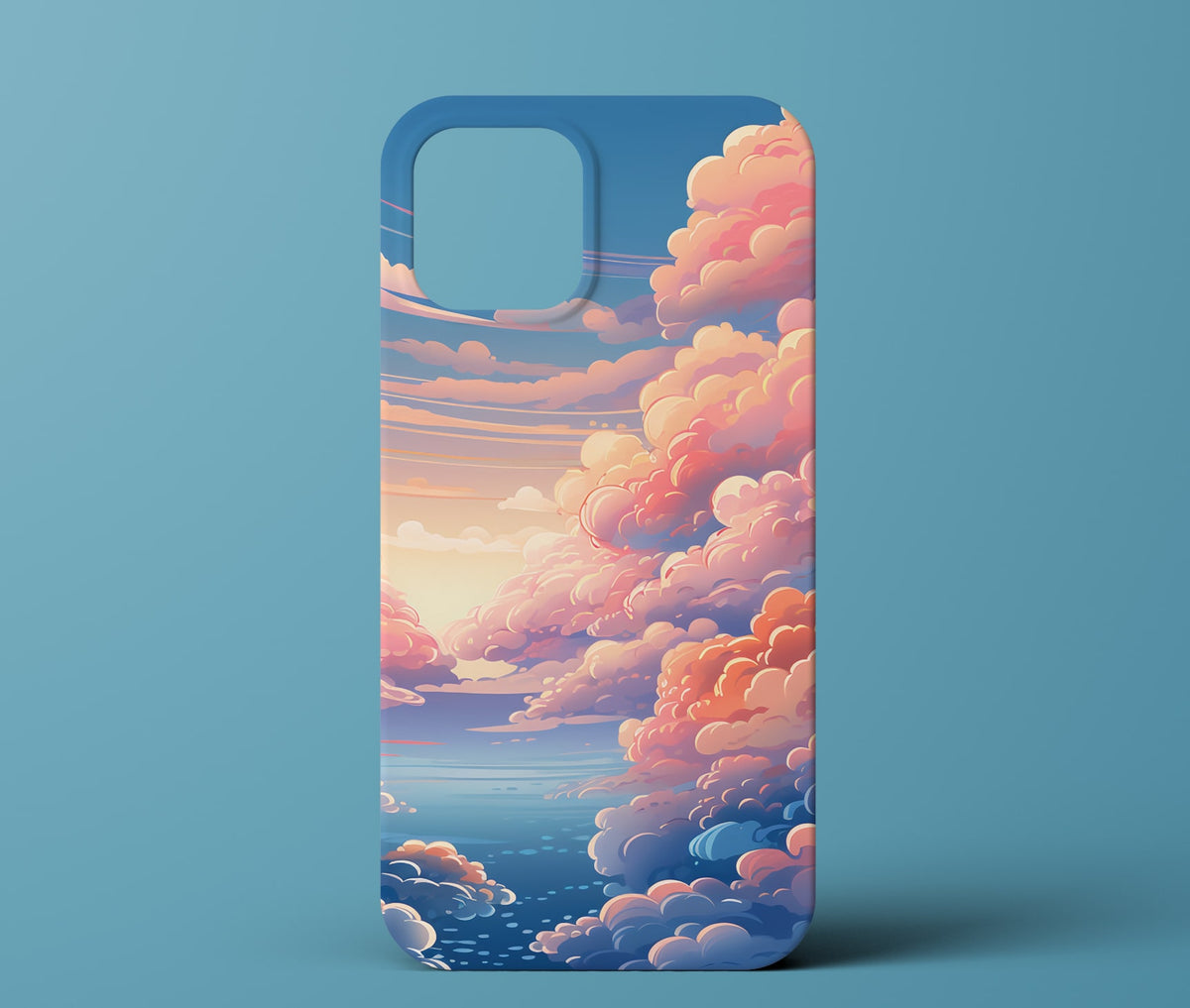 Blue Sunset Cloud Phone Case