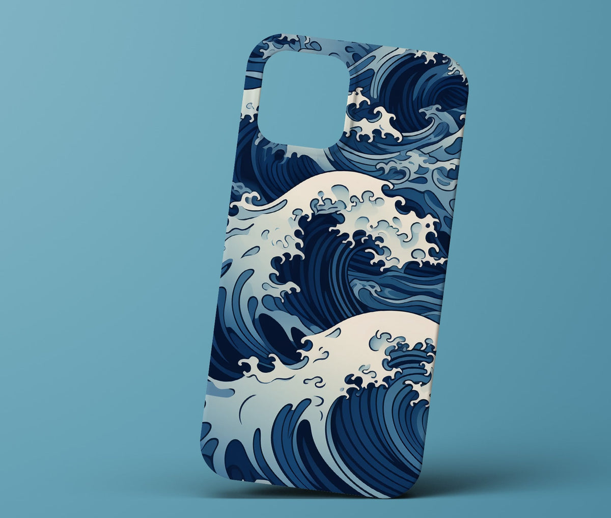 Blue waves phonecase