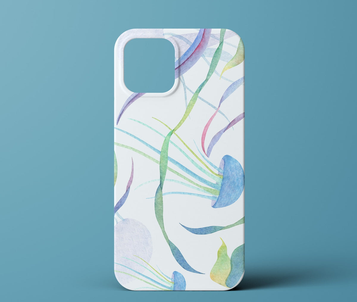 Blue fish phone case