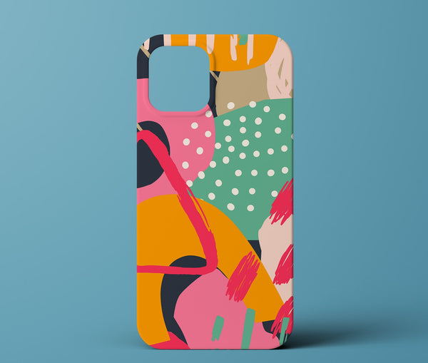 Colorful Abstract Art Phone Case 
