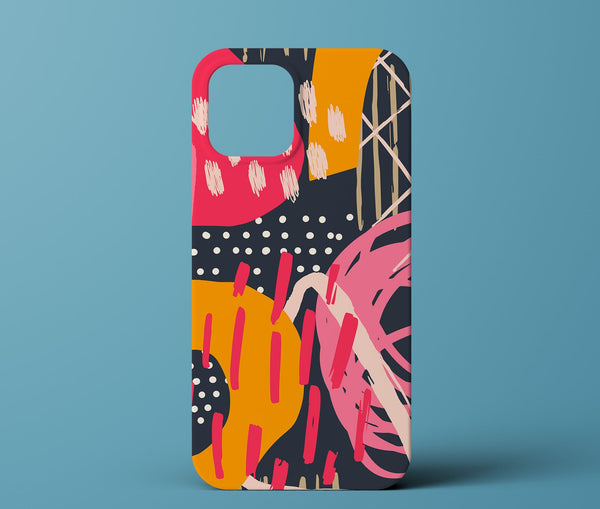 Colorful Abstract Art Phone Case 