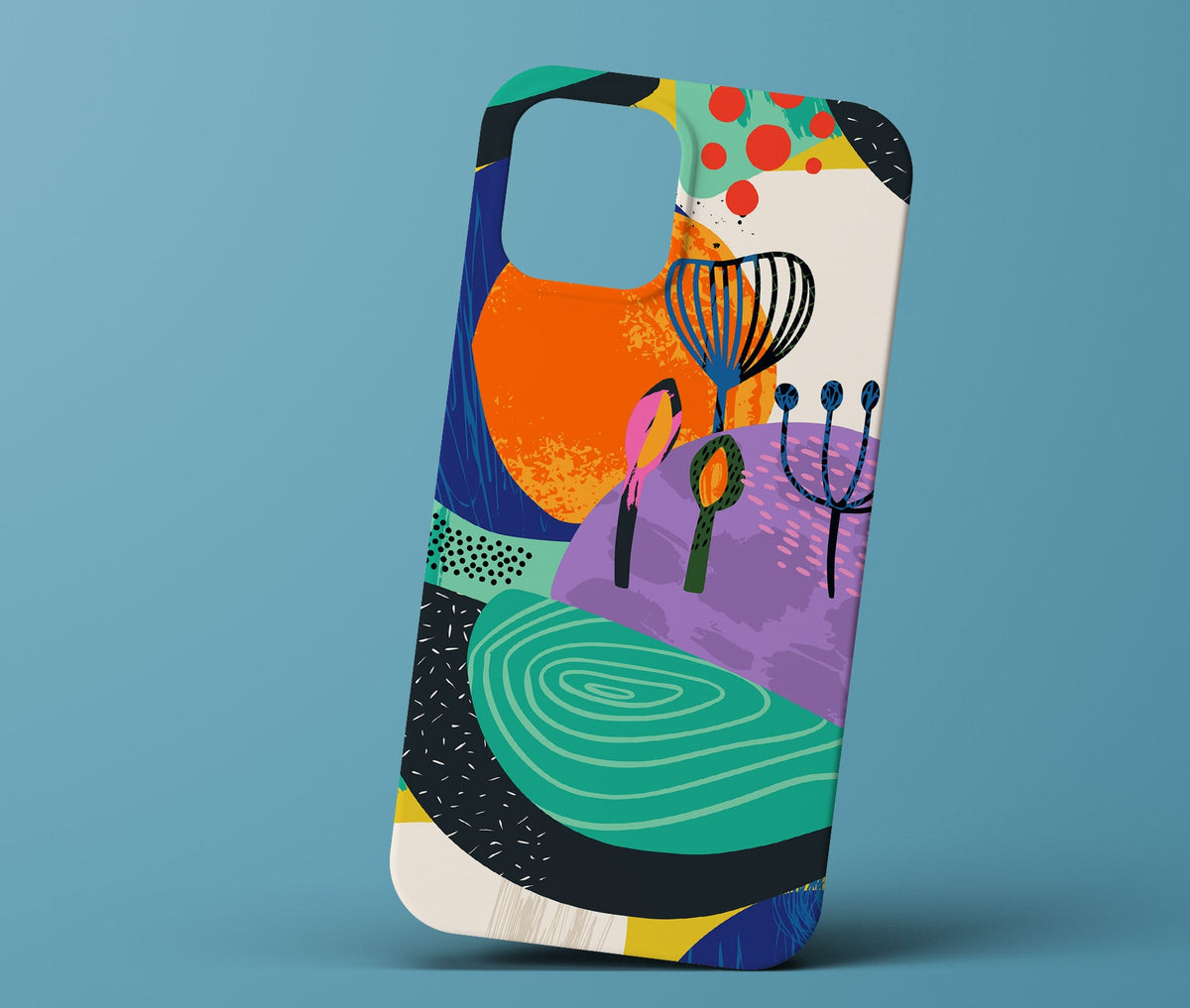 Colorful Abstract Art PhoneCase