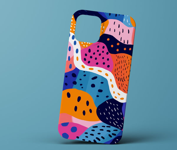 Colorful Abstract Art Phonecase