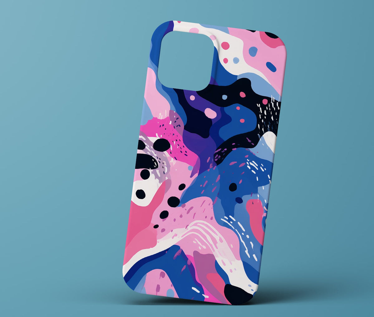 Colorful Abstract Art Phonecase