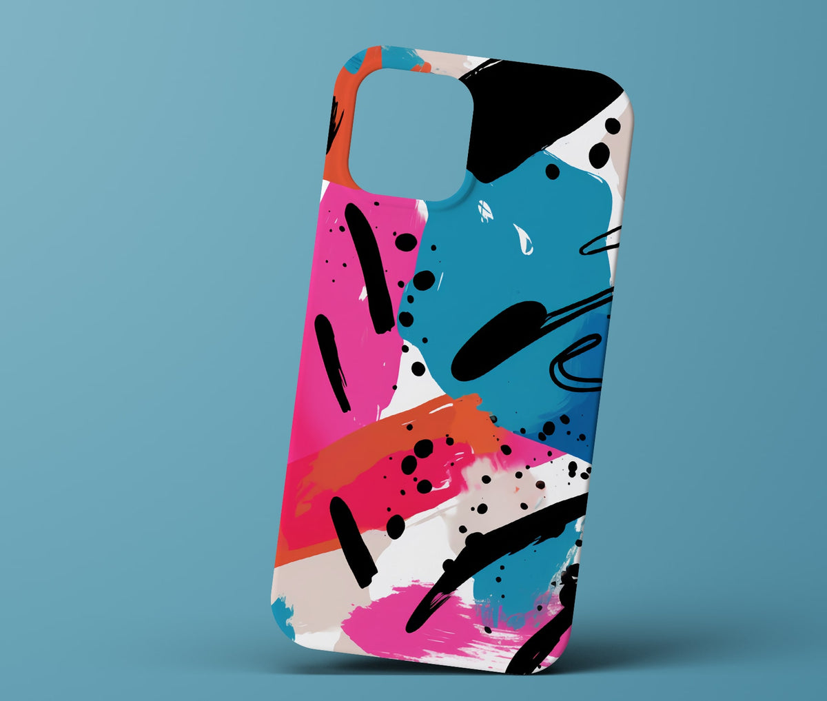 Colorful Abstract Art Phonecase