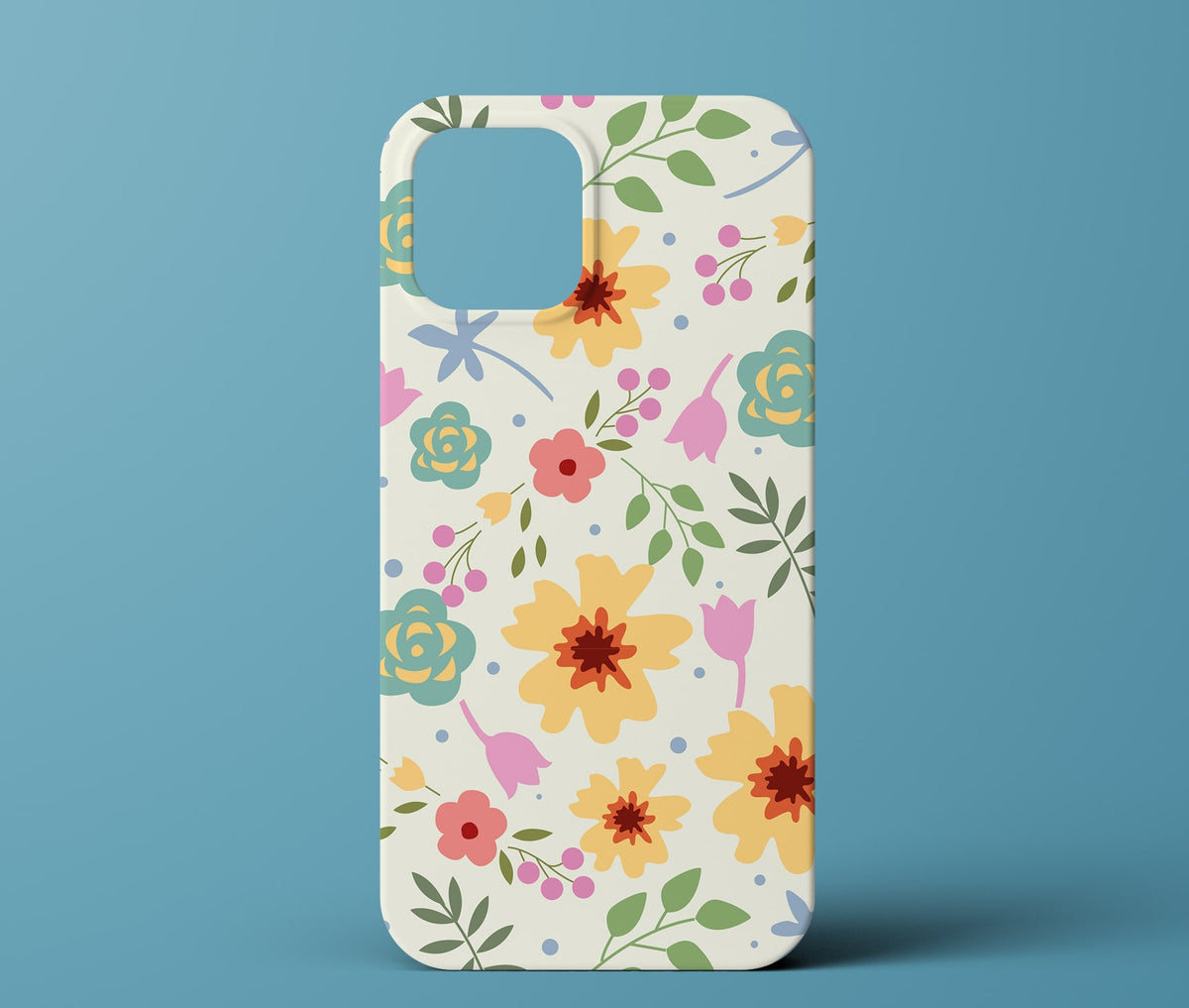 Colorful Floral Phone Case