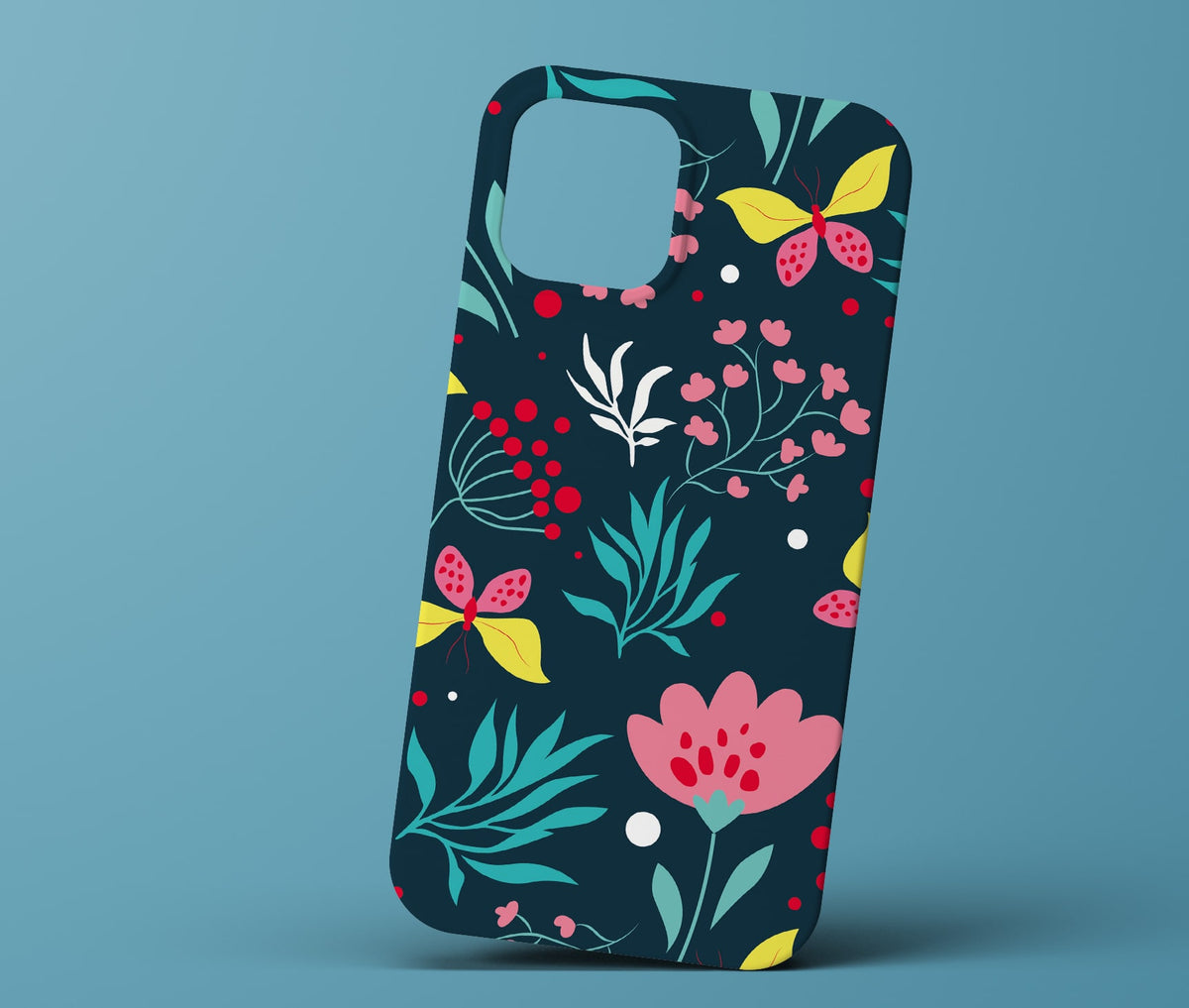 Colorful floral phonecase