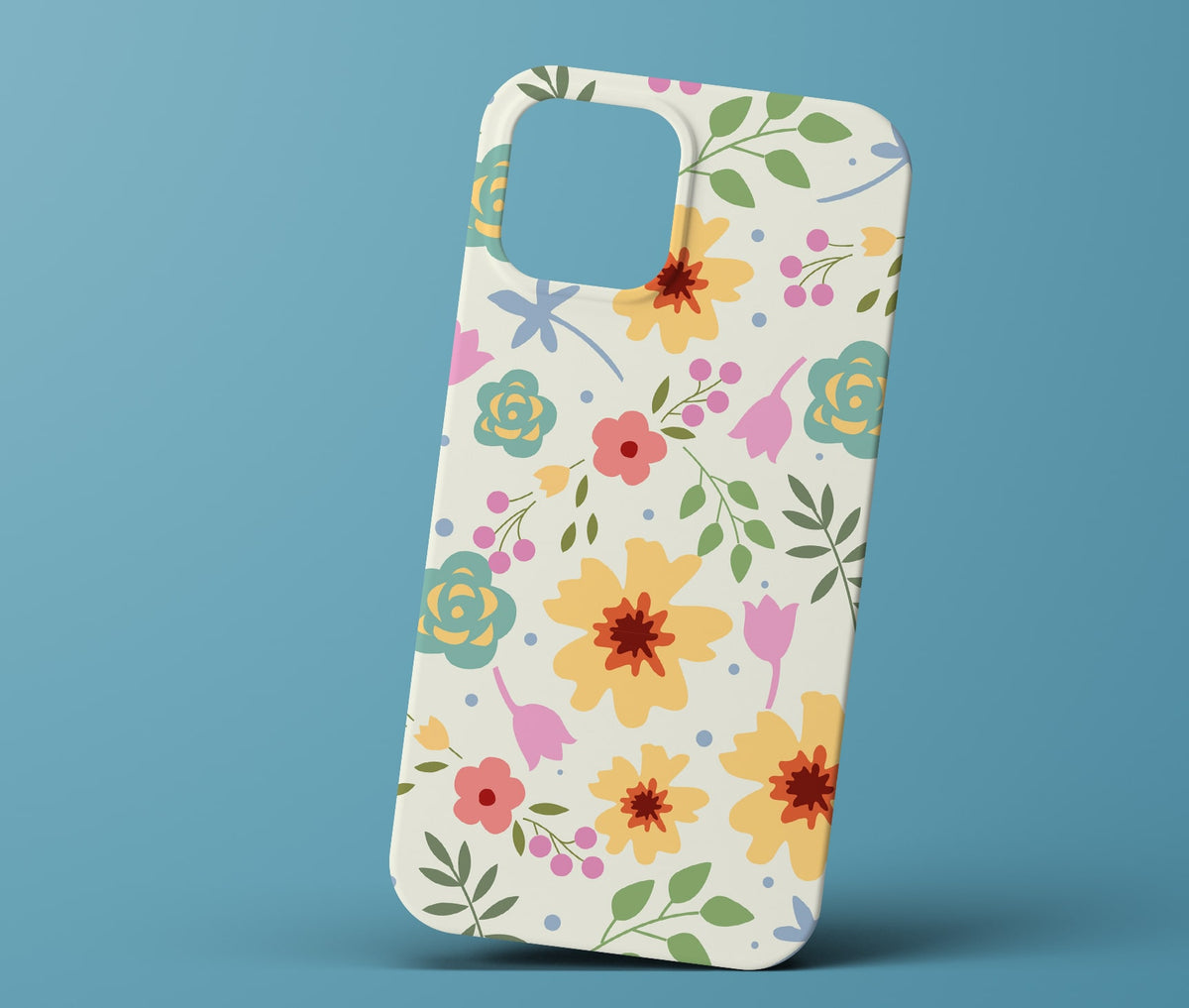 Colorful Floral Phonecase