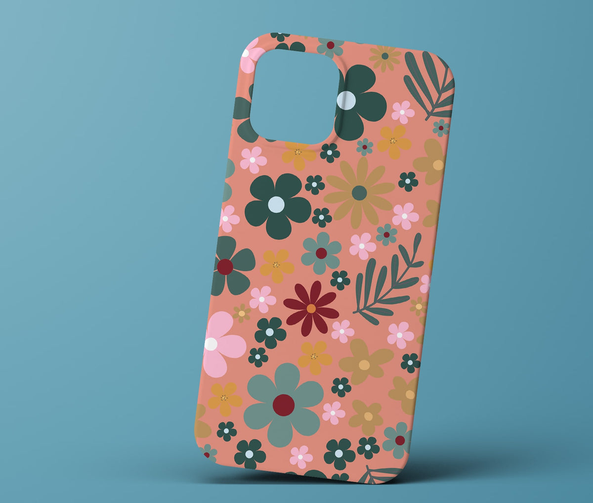Colorful Floral Phonecase