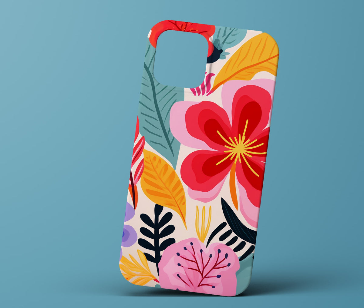 Colorful Flower Abstract PhoneCase