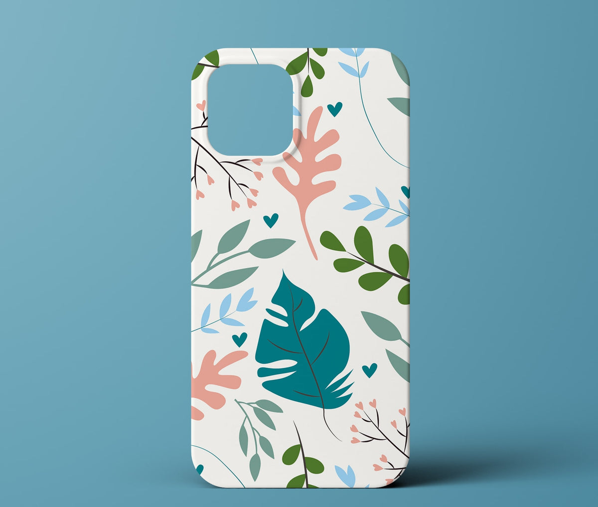 Colorful flower phone case