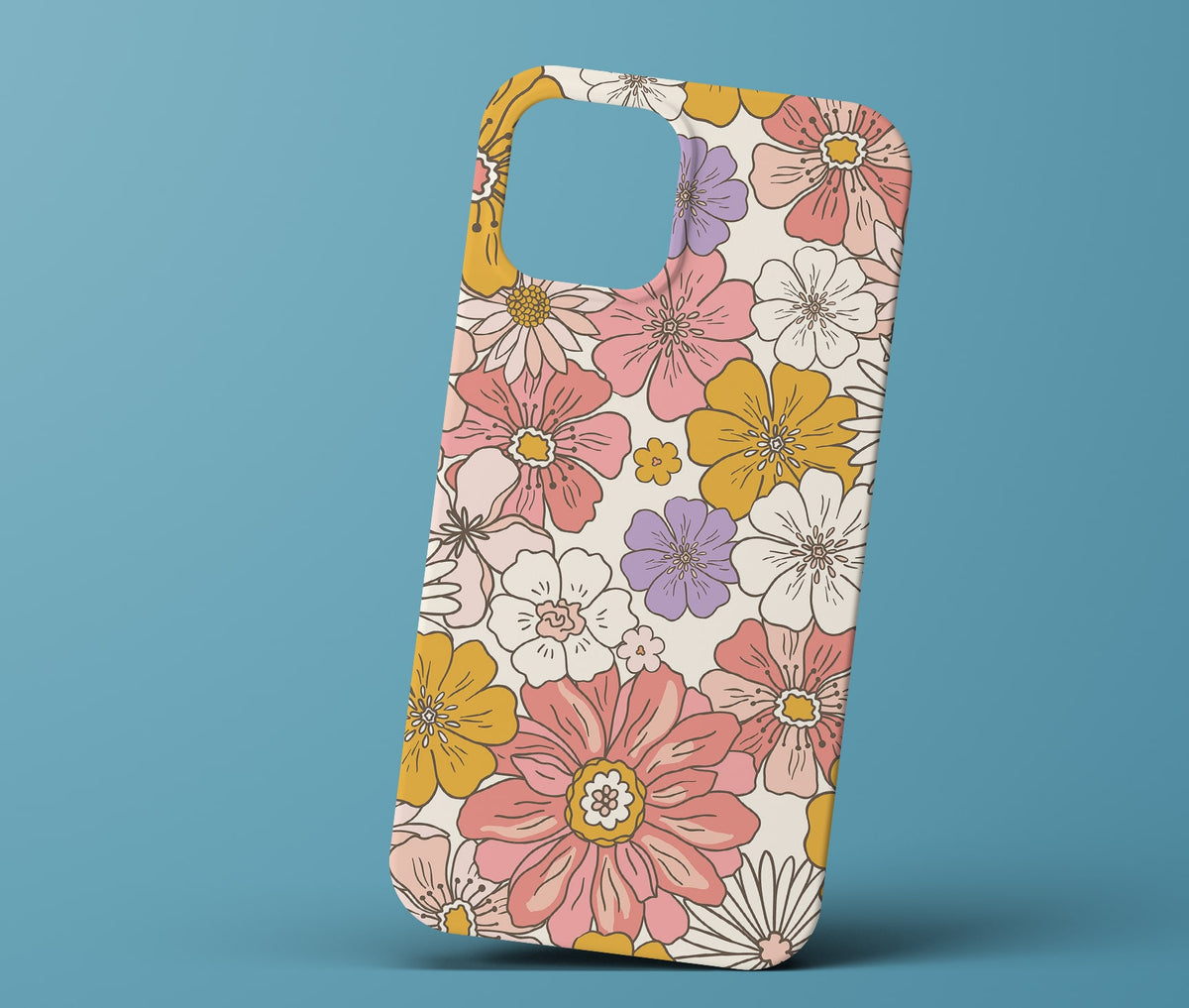 Colorful Flower Phonecase