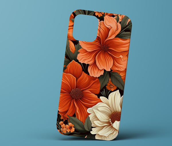 Colorful flower phonecase