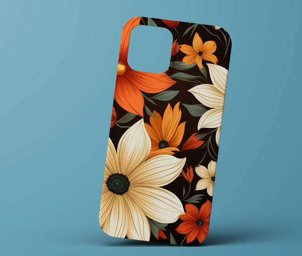 Colorful flowers phonecase