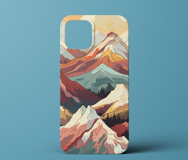Colorful Mountain Phone Case