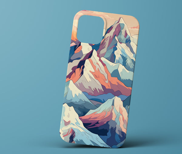 Colorful Mountain Phonecase