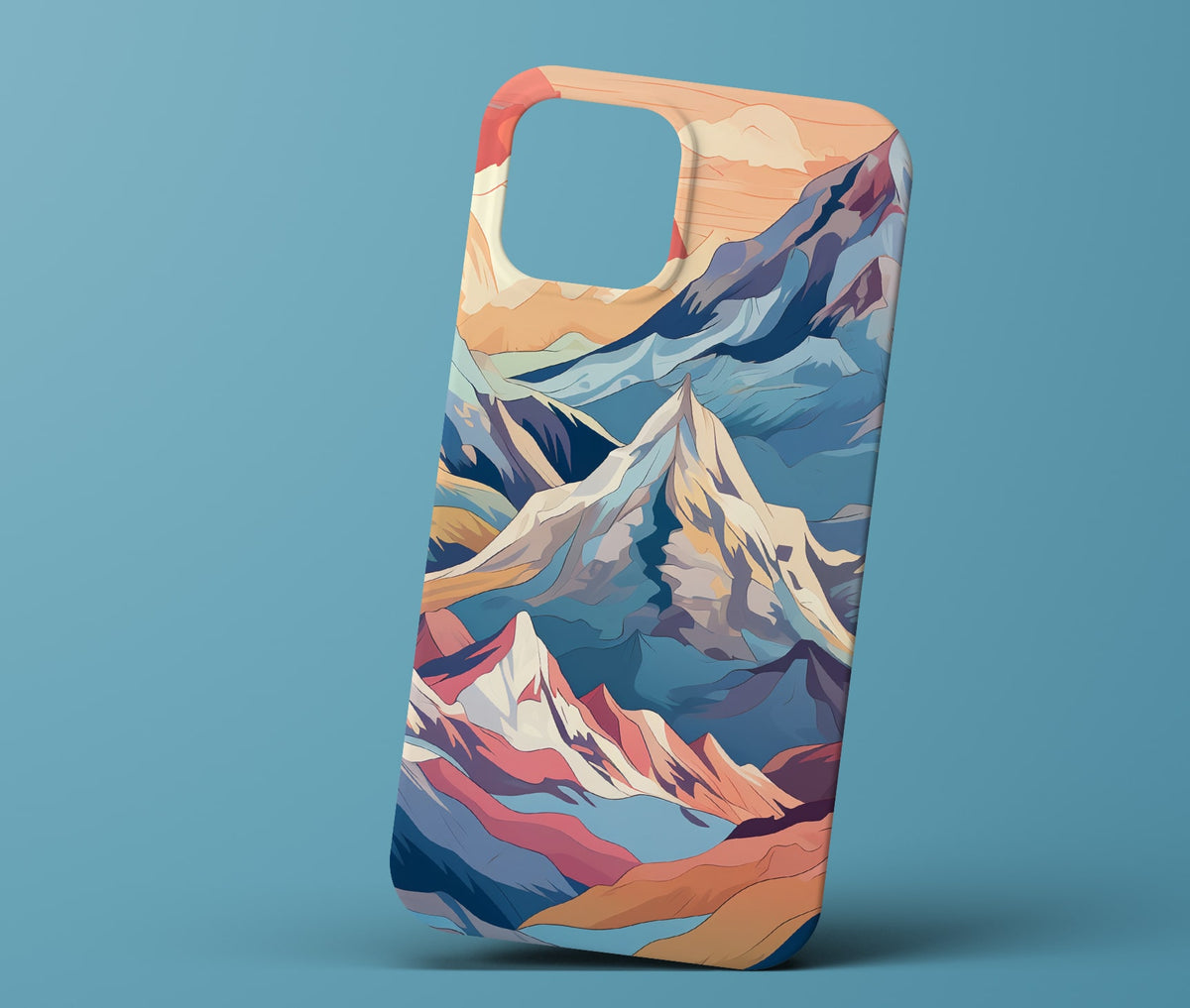 Colorful Mountain Phonecase