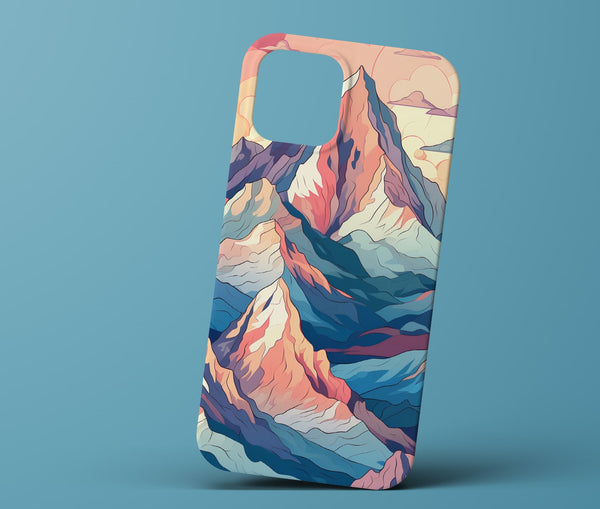 Colorful Mountain Phonecase