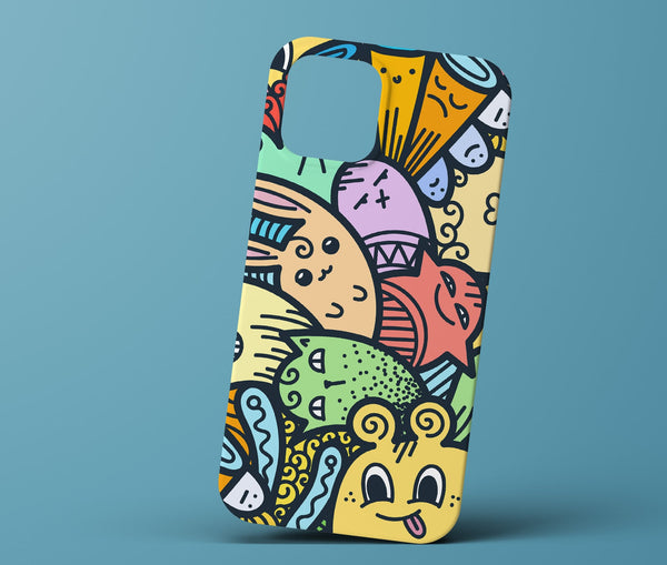 Colorful cartoon phonecase