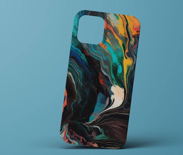 Colorful marble phonecase