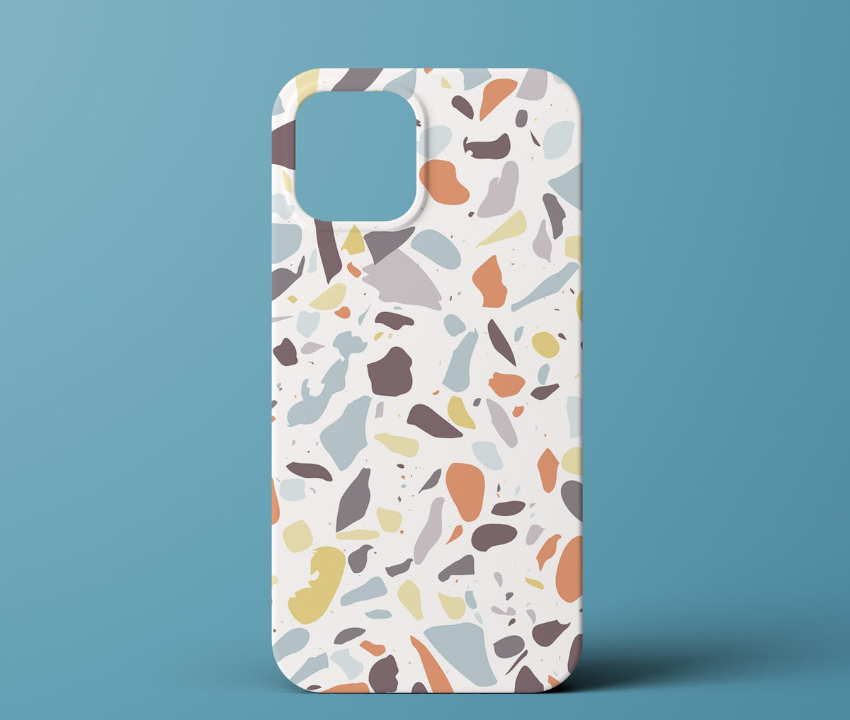 Colorful terrazzo phone case