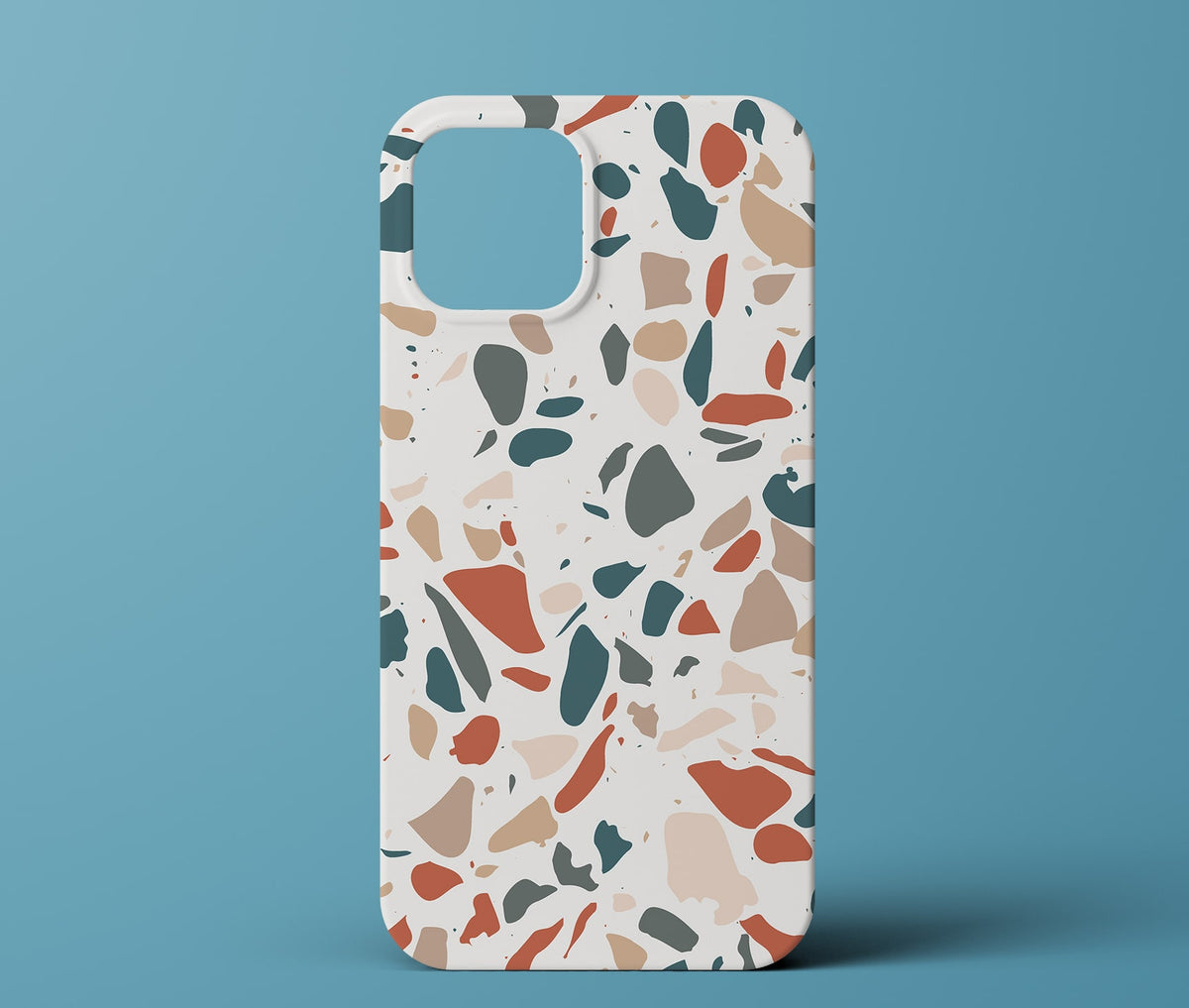 Colorful terrazzo phone case