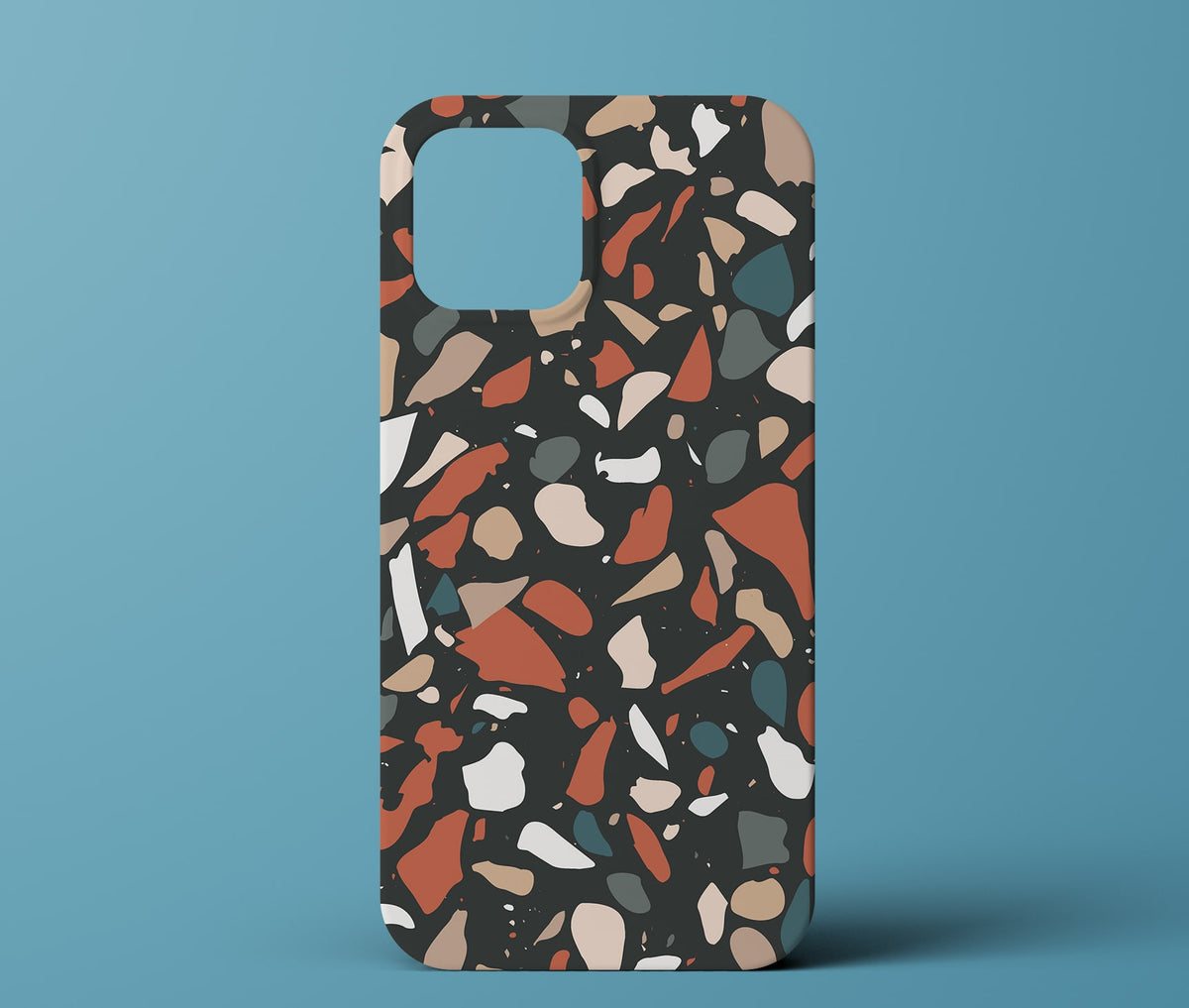 Colorful terrazzo phone case