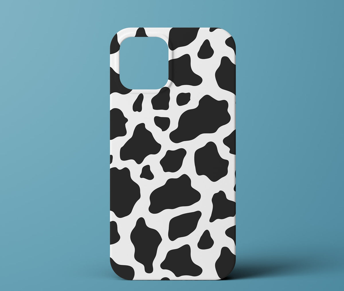 Cow print phone case