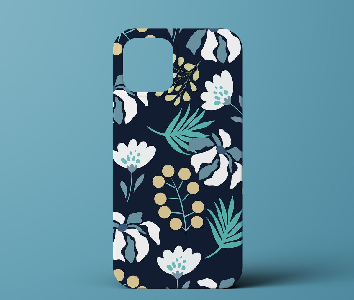 Dark Floral Phone Case