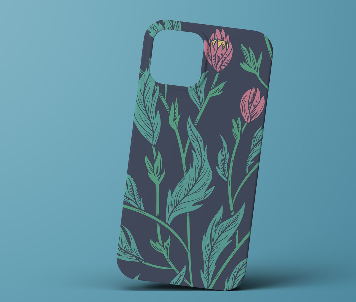 Dark Floral Phonecase