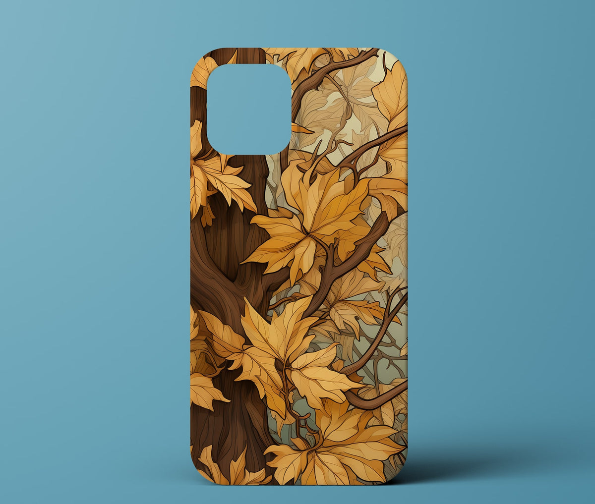 Fall tree phone case