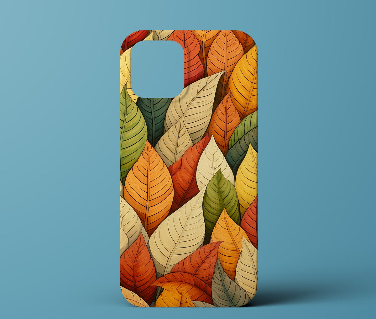Fall leaf phone case