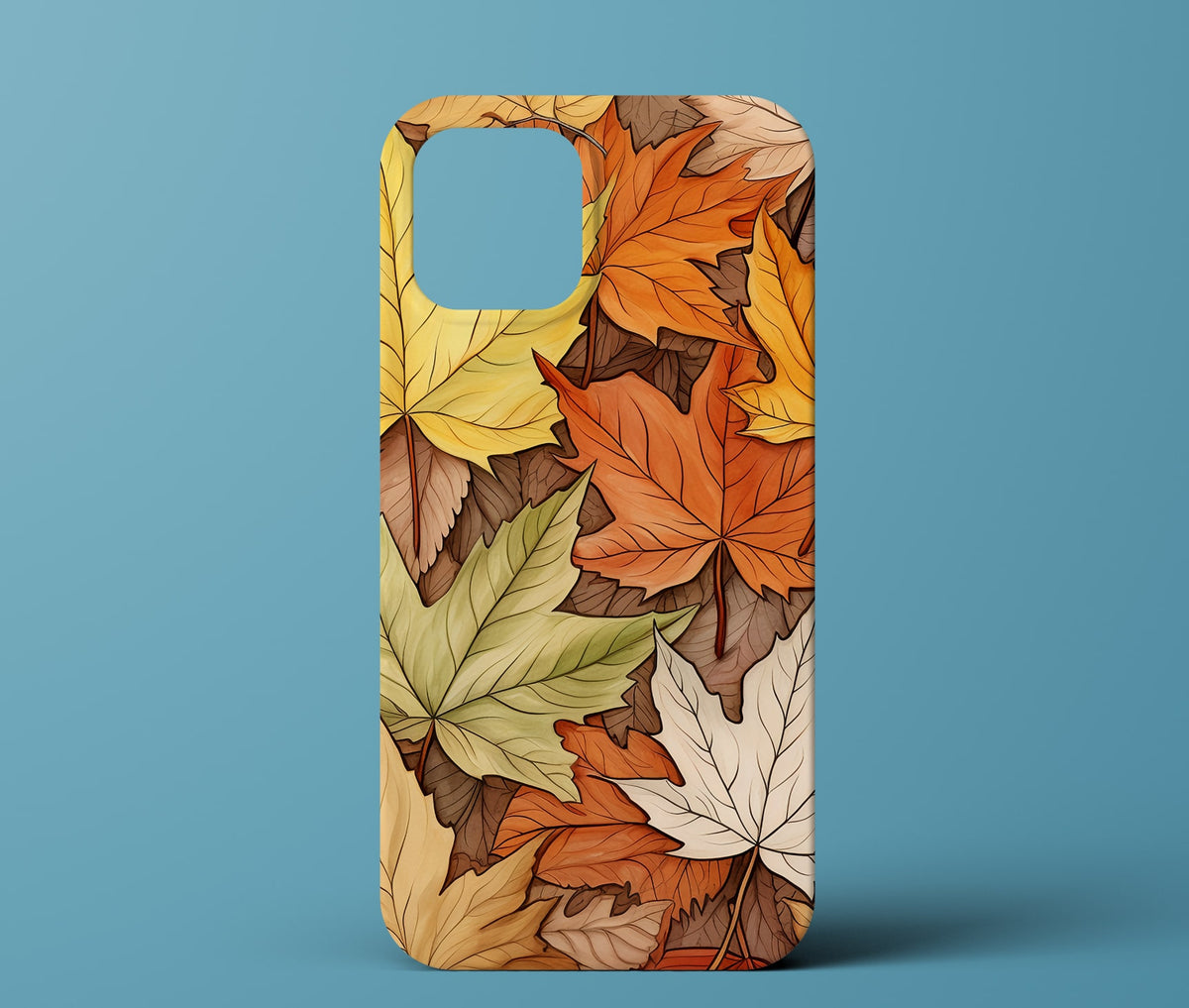 Fall leaf phone case