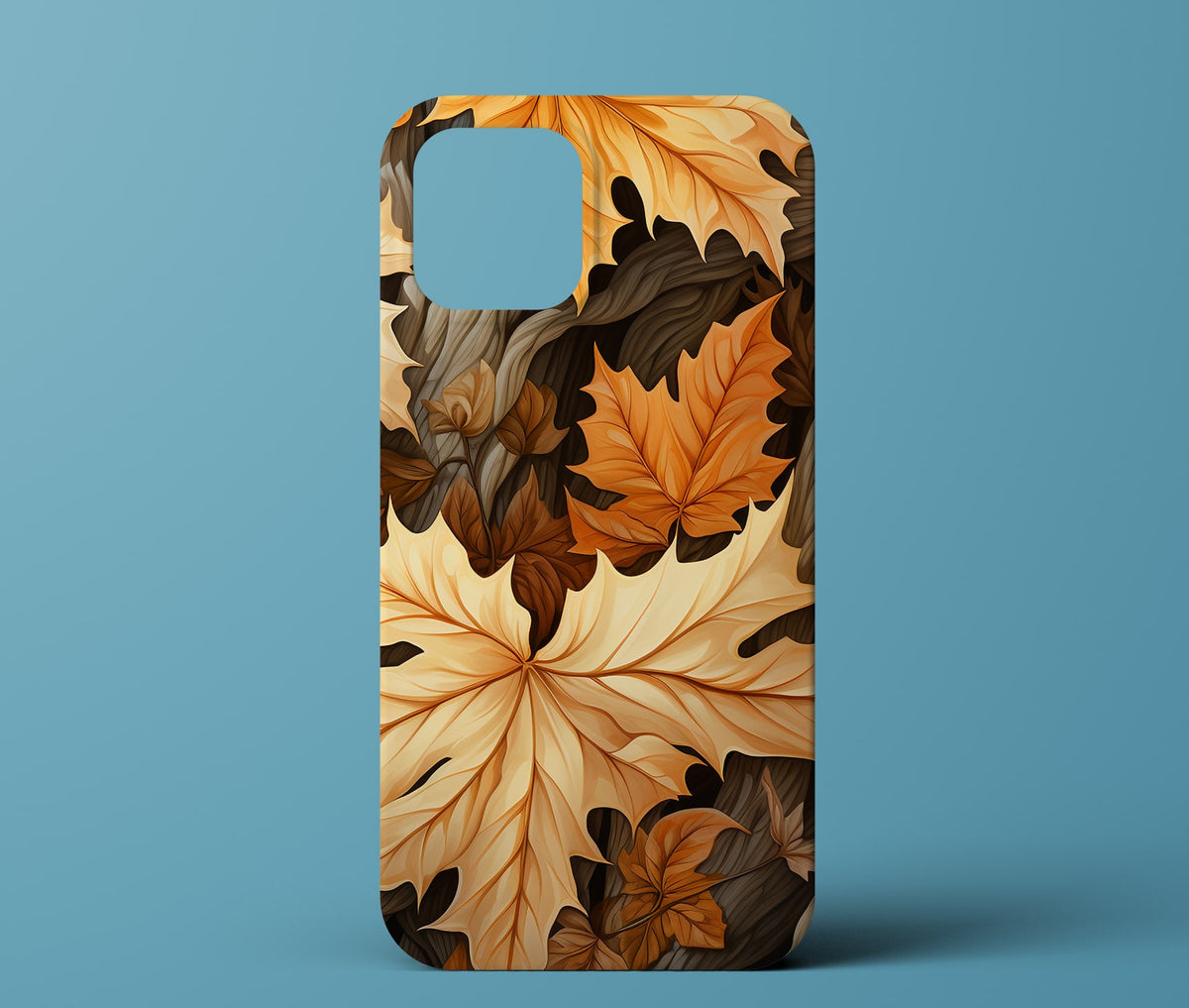 Fall leaf phone case
