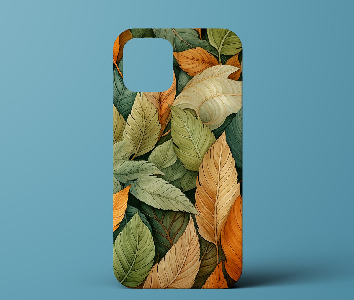 Fall leaf phone case