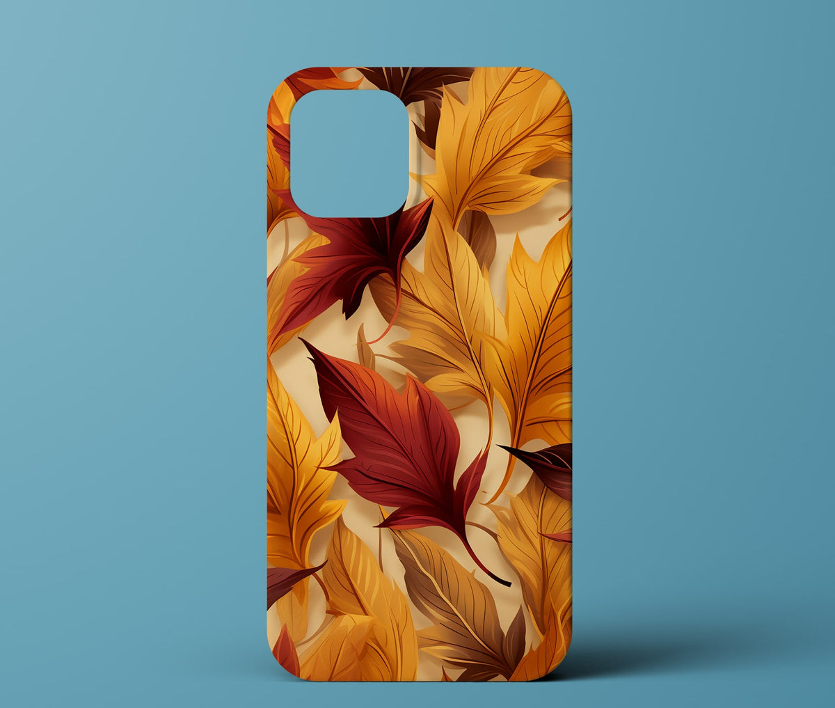 Fall leaf phone case