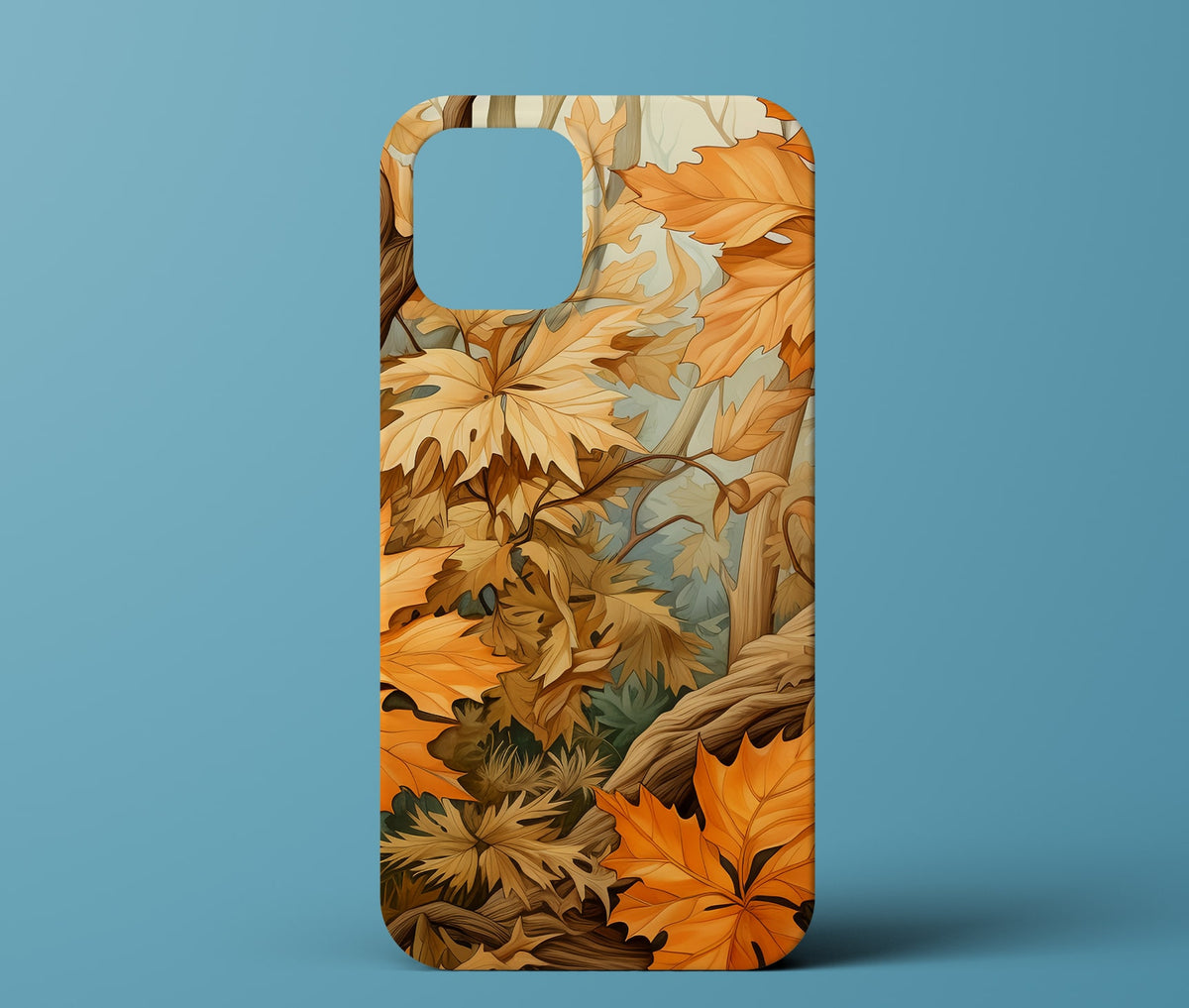 Fall leaf phone case