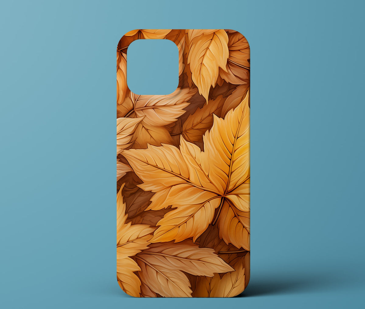 Fall leaf phone case