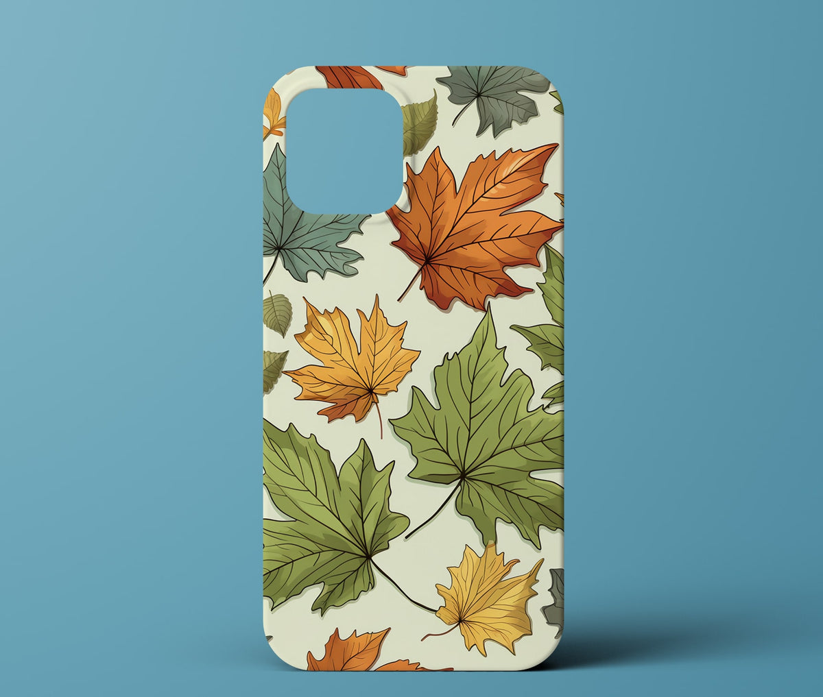 Fall leaf phone case