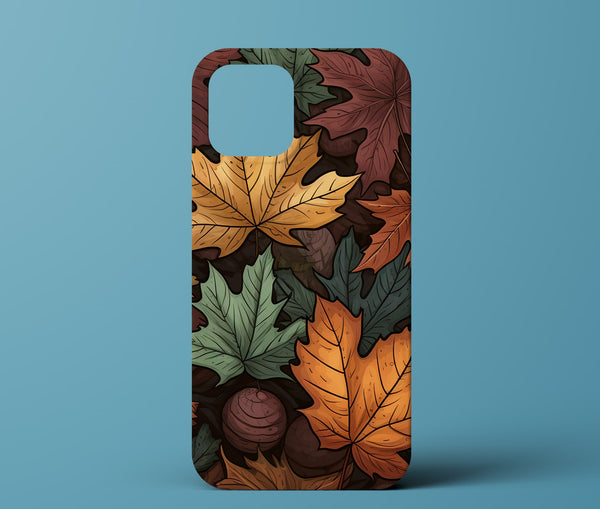 Fall leaf phone case
